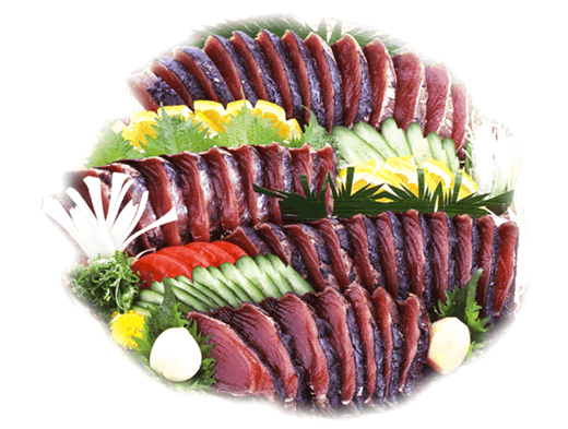 わら焼き鰹たたきさわち盛り